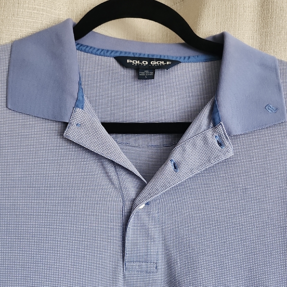 Polo Golf by Ralph Lauren Light Blue Performance Polo